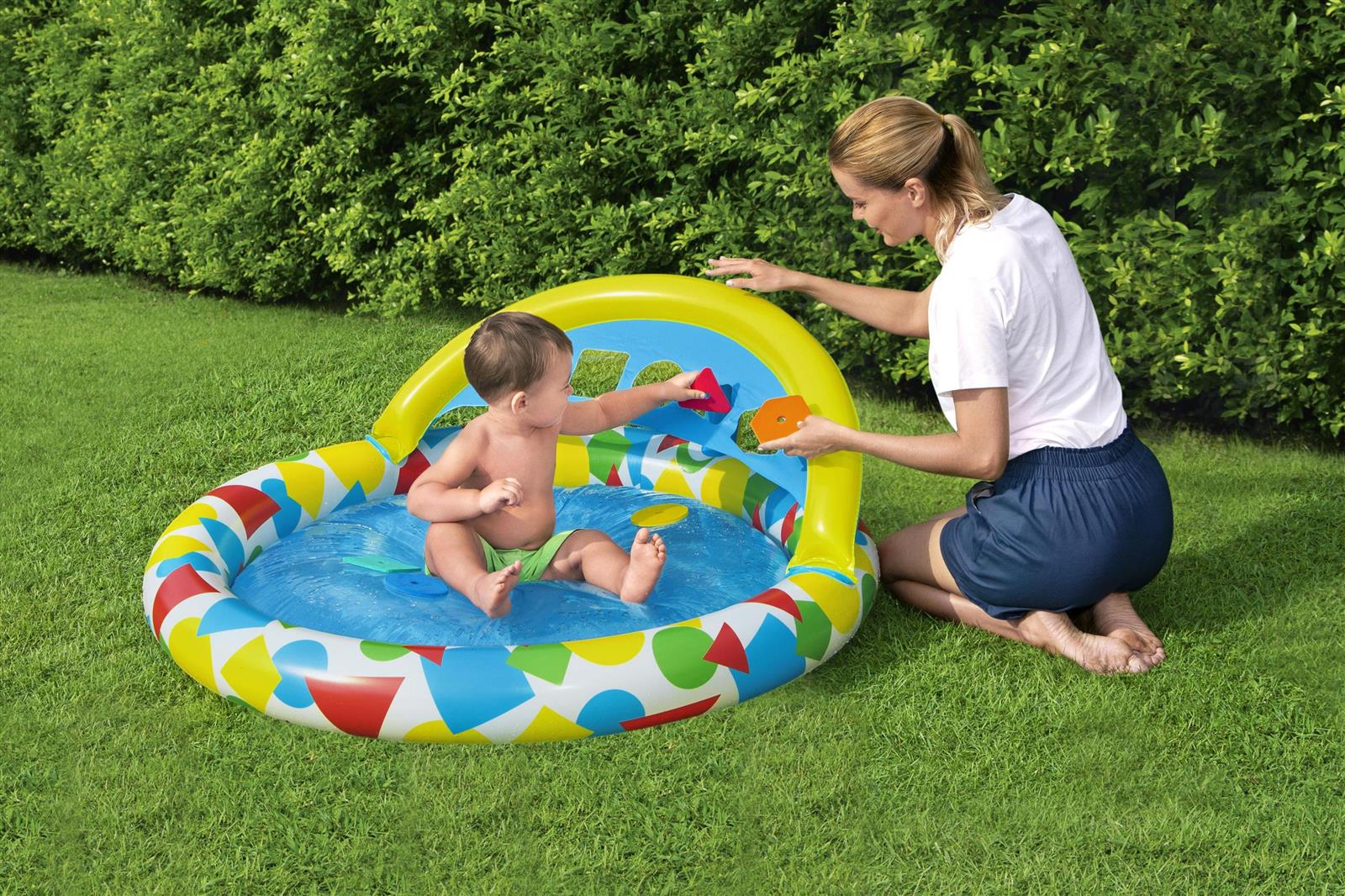 Lil' Splash & Learn™ Planschbecken 120 x 117 x 46 cm
