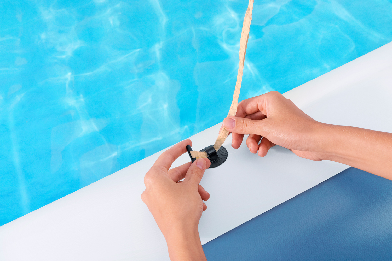 Family Pool Summer Bliss™ mit Sonnenschutzdach 254 x 178 x 140 cm