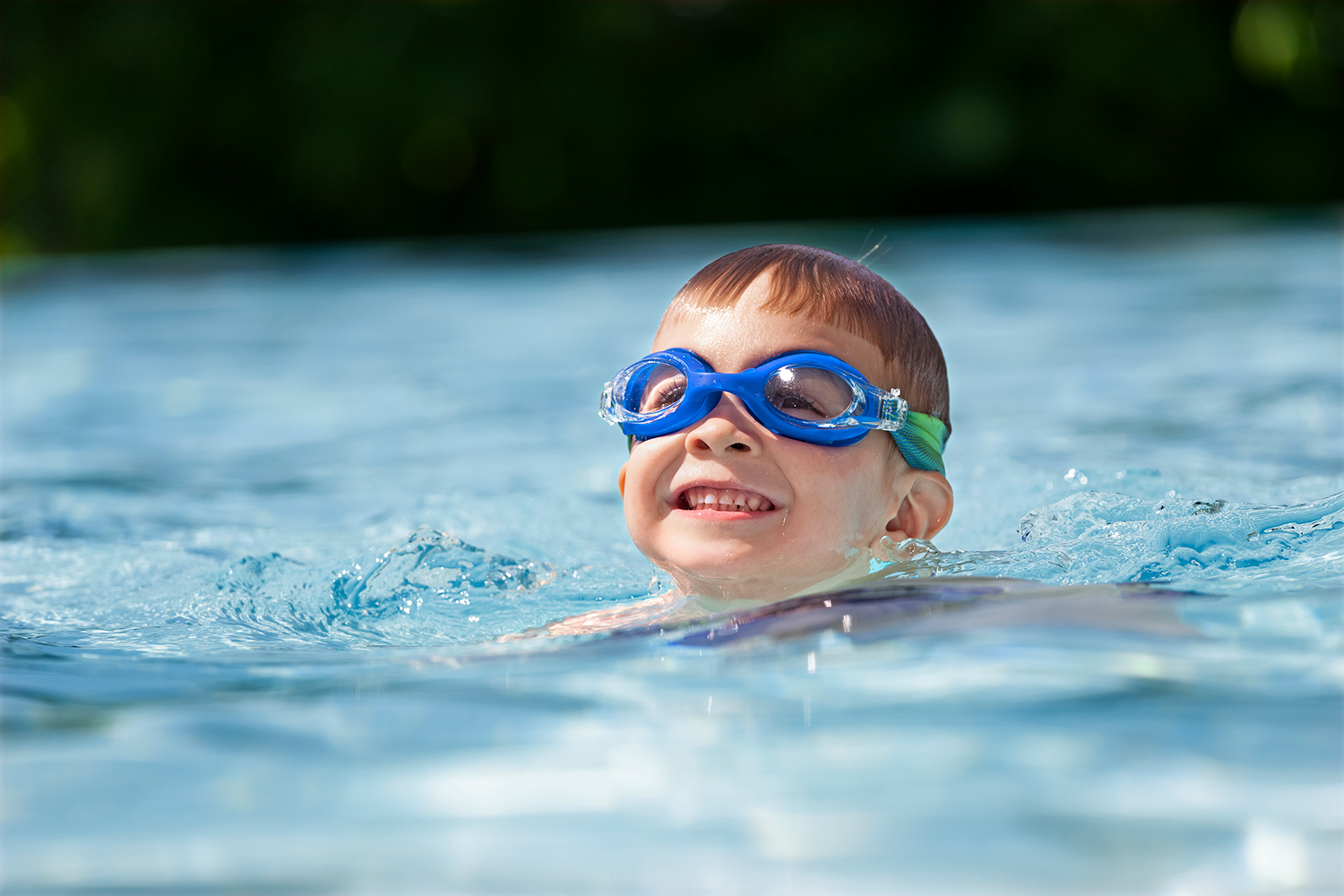 Schwimmbrille Splashflex™ ab 7 Jahren, sortiert