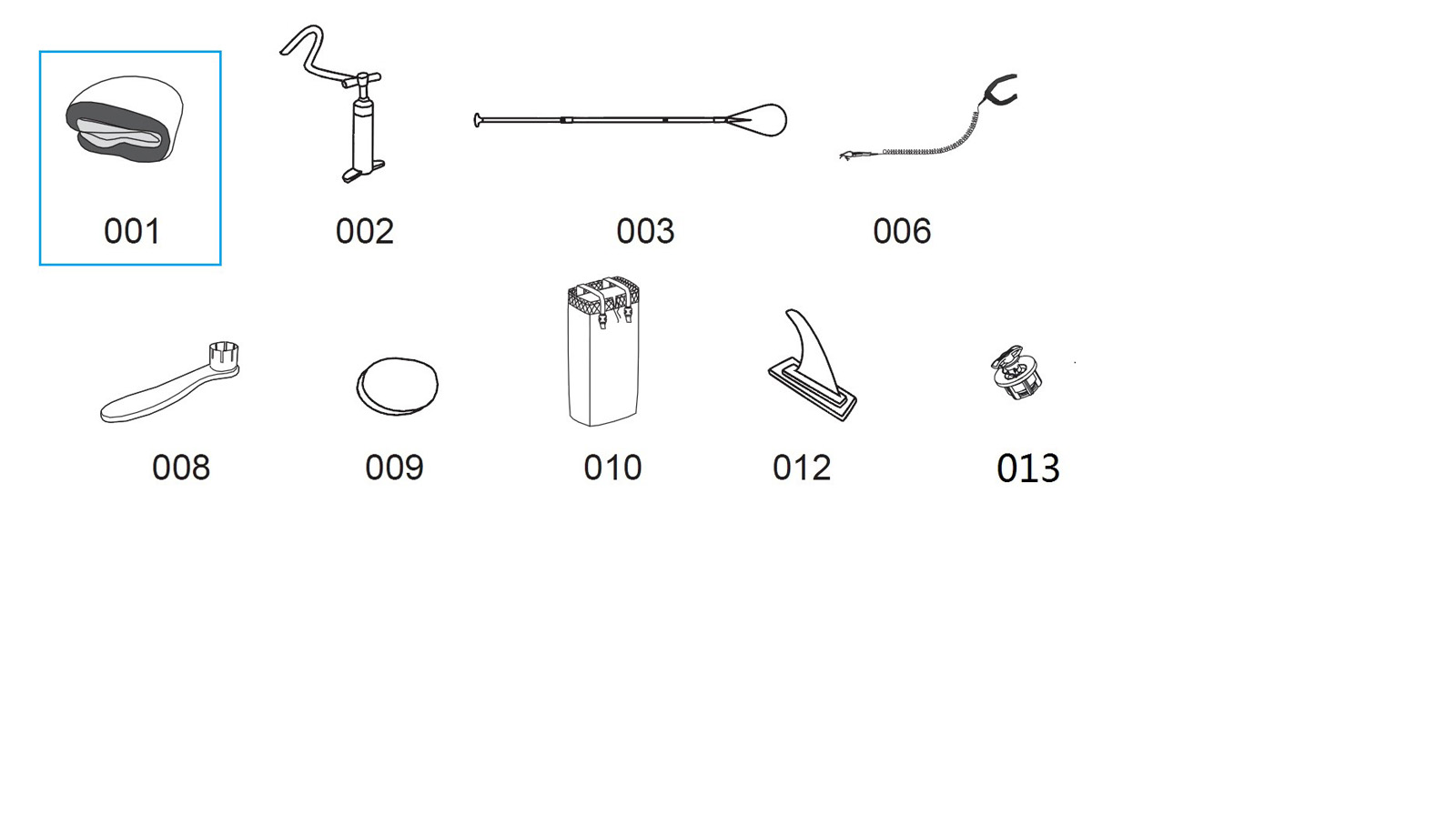 Bestway® Spare Part Replacement board for Hydro-Force™ SUP Aqua Journey allround Board 274x76x12 cm Bestway® Spare Part Replacement board for Hydro-Force™ SUP Aqua Journey allround Board 274x76x12 cm