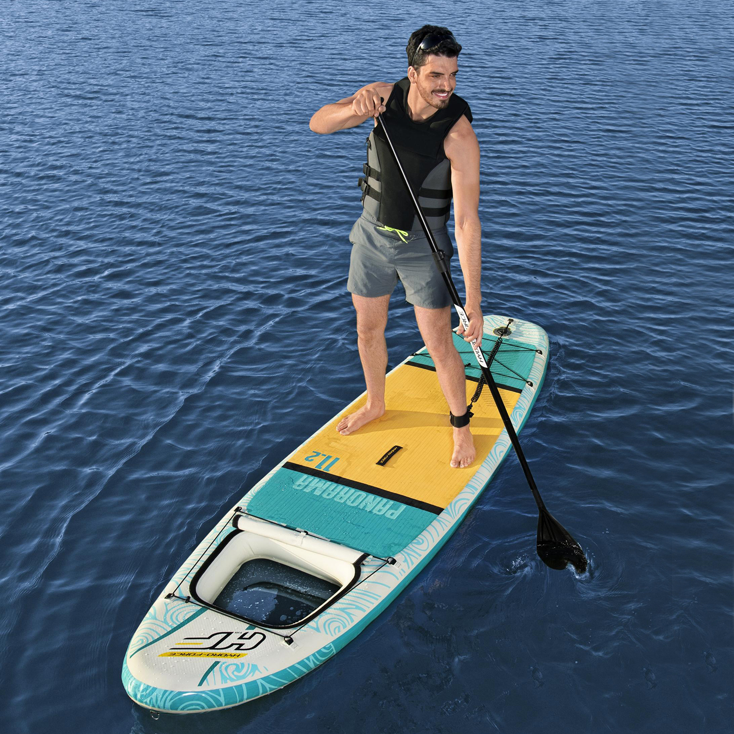 Hydro-Force™ SUP Touring Board-Set Panorama 340 x 89 x 15 cm Hydro-Force™ SUP Touring Board-Set Panorama 340 x 89 x 15 cm