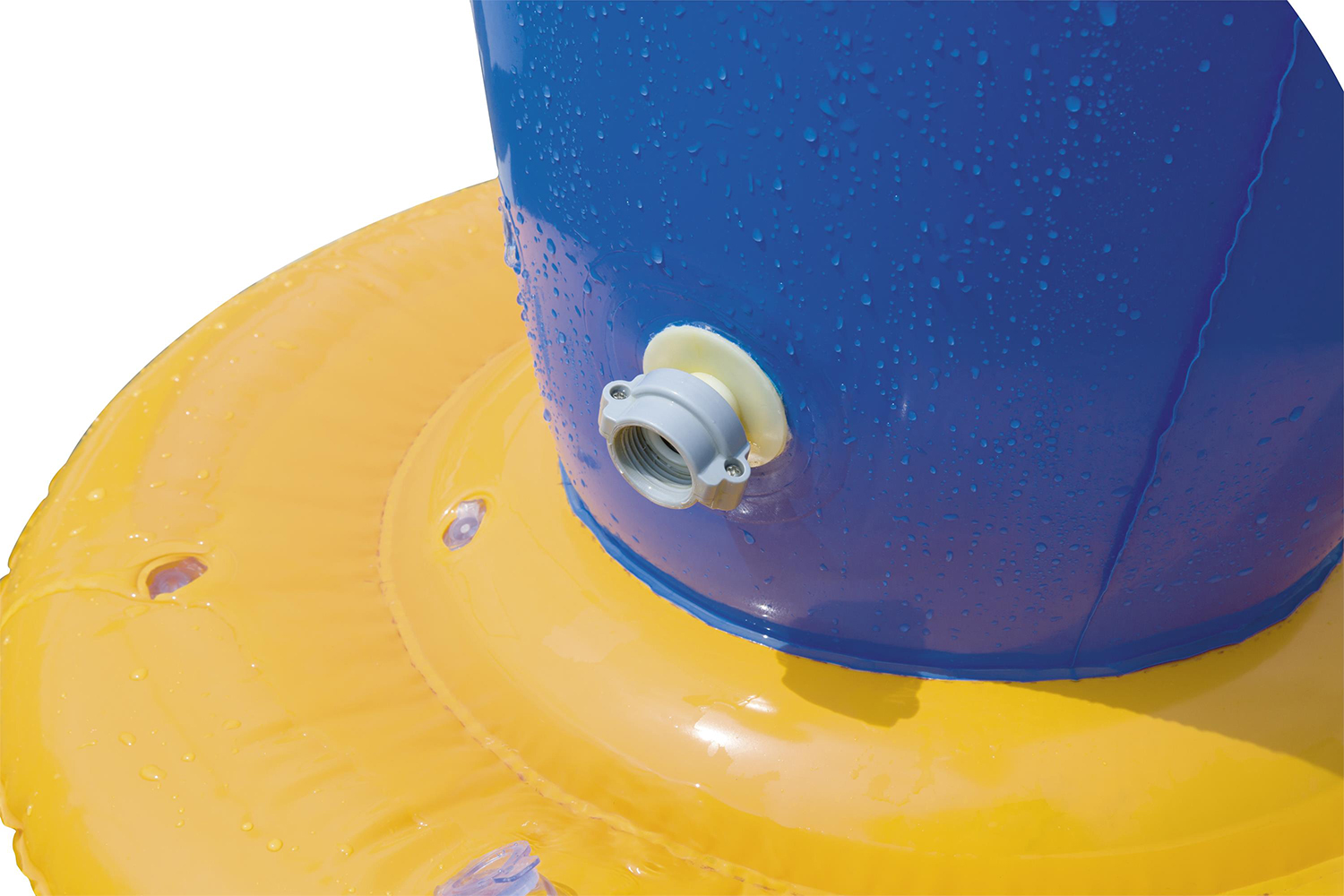 6942138956276.PT05 Aufblasbarer Wassersprinkler „Hai“ 74 x 74 x 132 cm