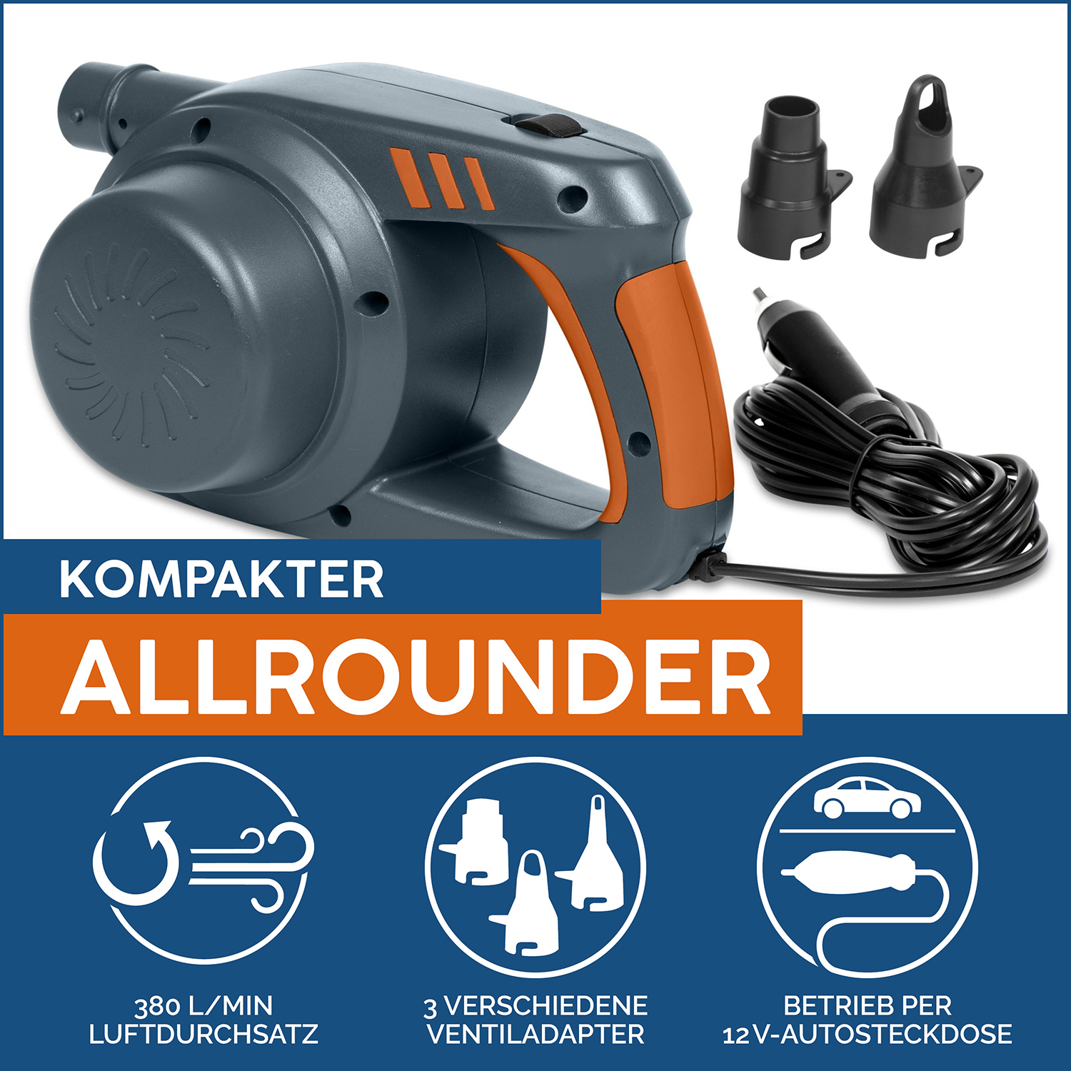 Powergrip™ Elektropumpe (12 V) 680 l/min