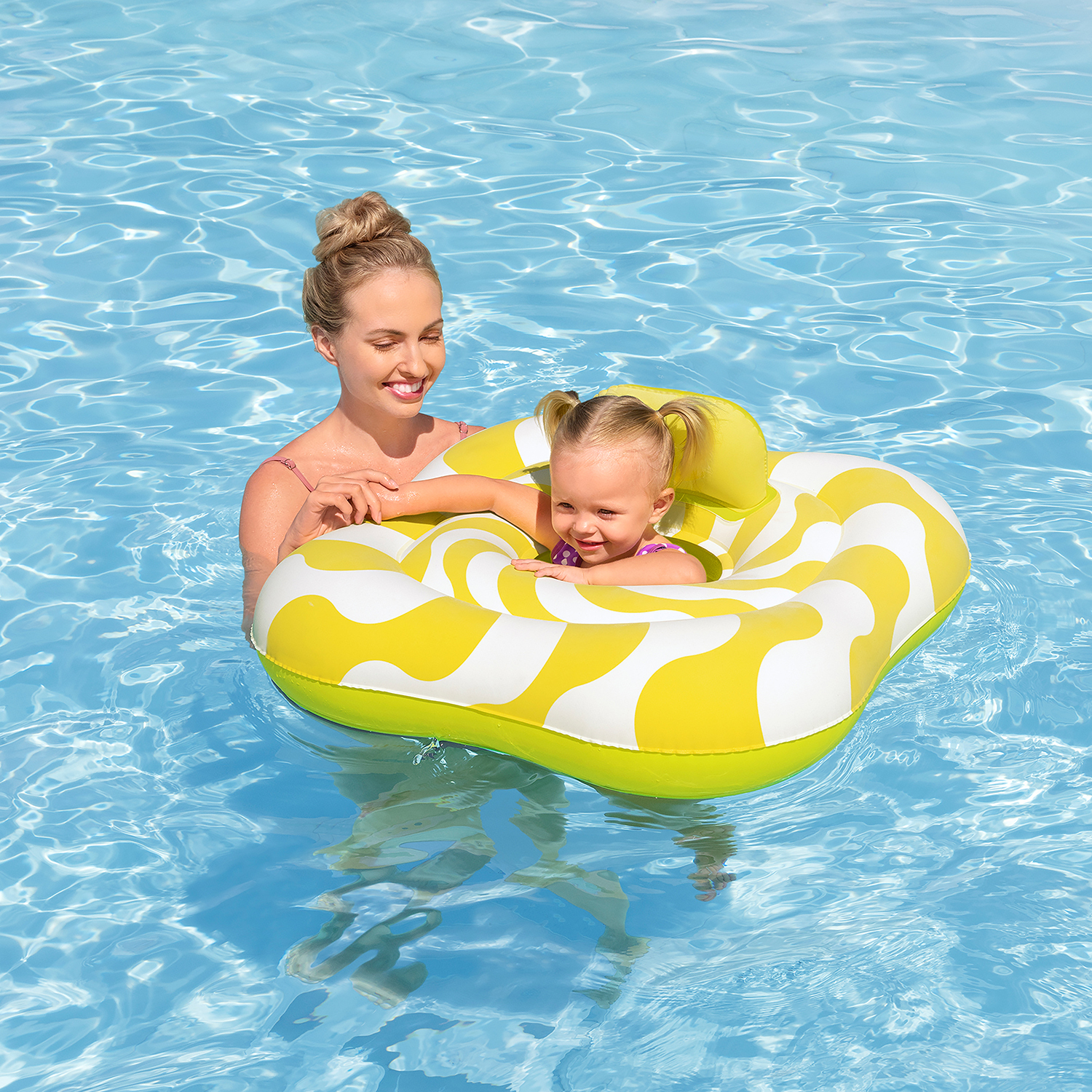 Swim Safe ABC™ Schwimmsitz Stufe A mit Samtoberfläche 1-2 Jahre