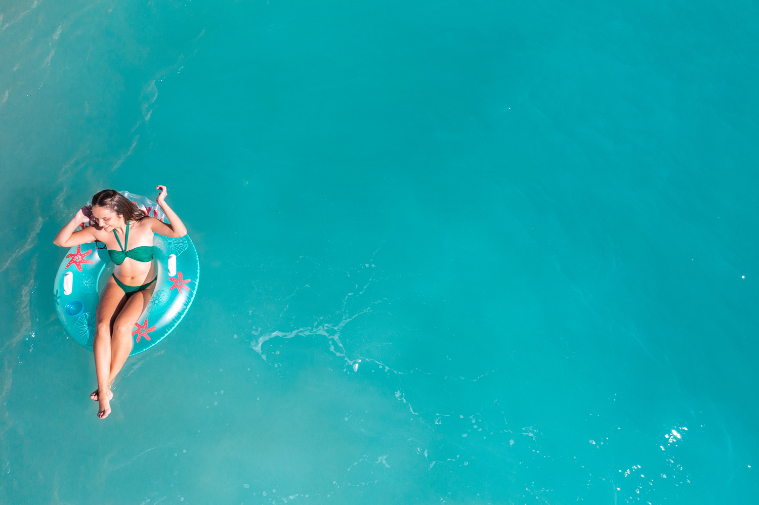 Schwimmring Coral Bliss™ 107 x 113 cm