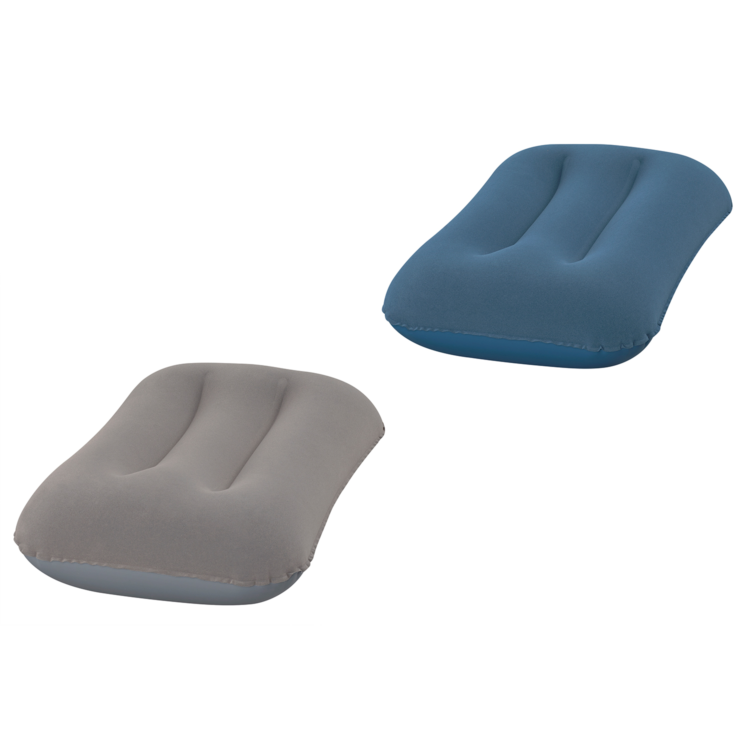 Aufblasbares Camping-Kissen 42 x 26 x 10 cm, sortiert Aufblasbares Camping-Kissen 42 x 26 x 10 cm, sortiert