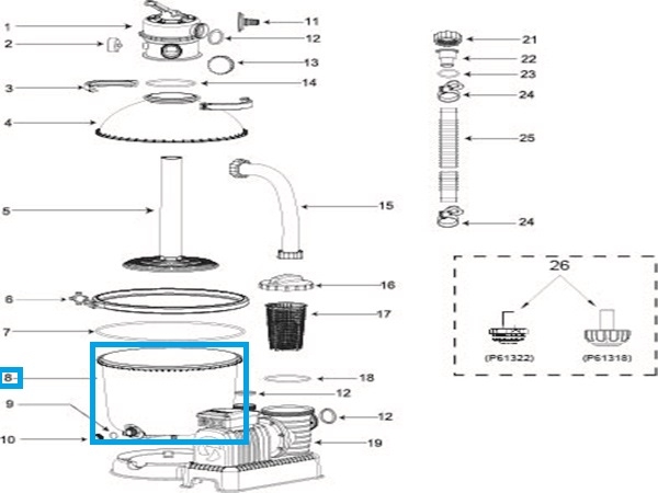 Bestway® Spare Part P6905