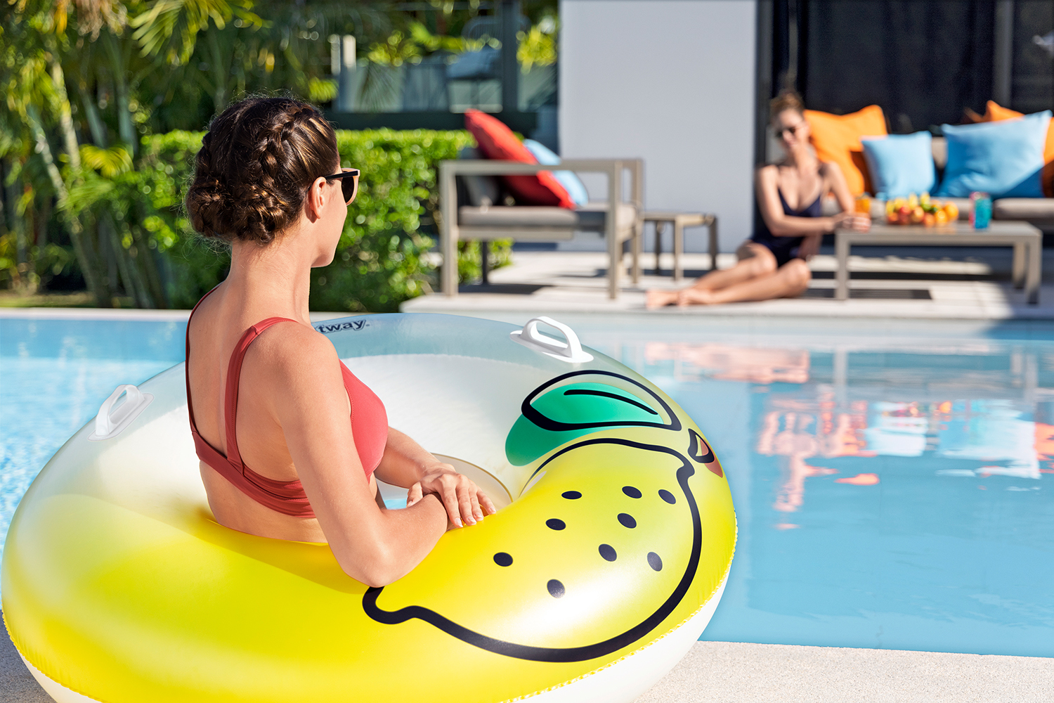 Schwimmring Zitrone Ø 99 x 31,5 cm
