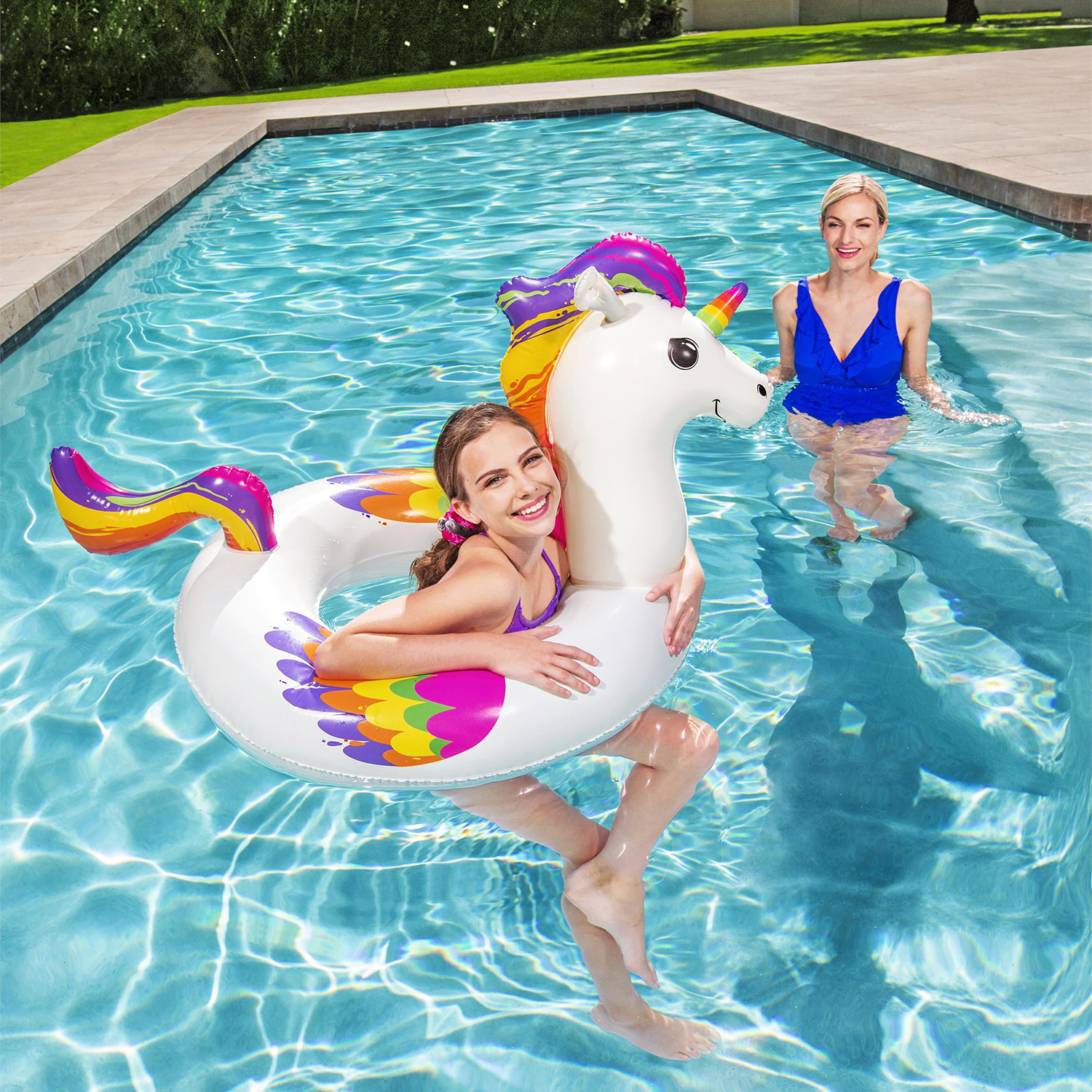 Schwimmring Fantasy Unicorn™ 119 x 91 cm