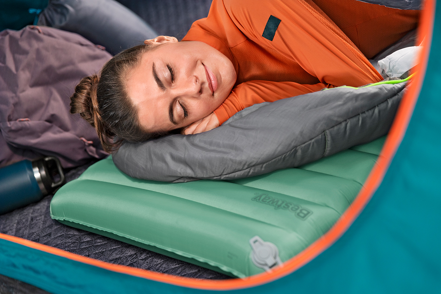 Aufblasbare Single-Isomatte AdventuRest™ 188 x 58,5 x 7,5 cm