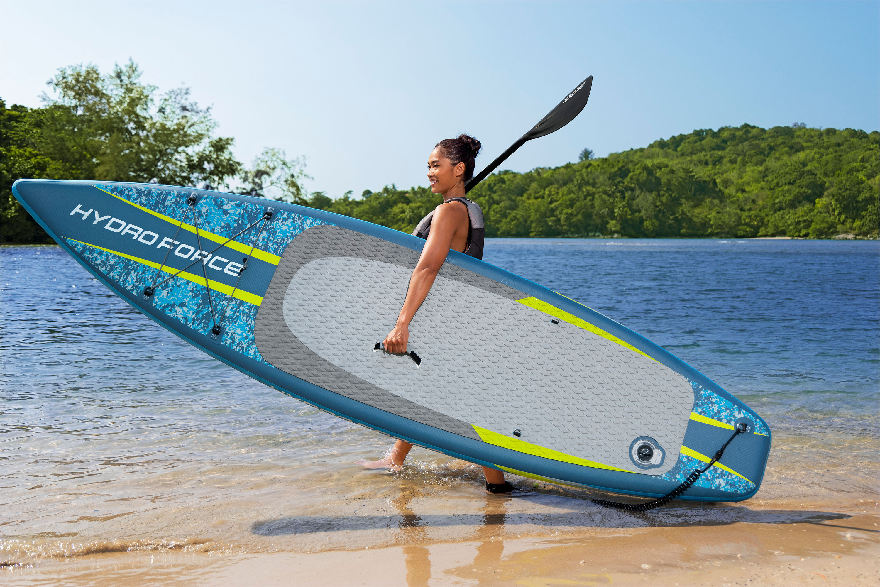 Hydro Force® SUP Touring Board-Set Aqua Glider™ 320 x 79 x 12 cm