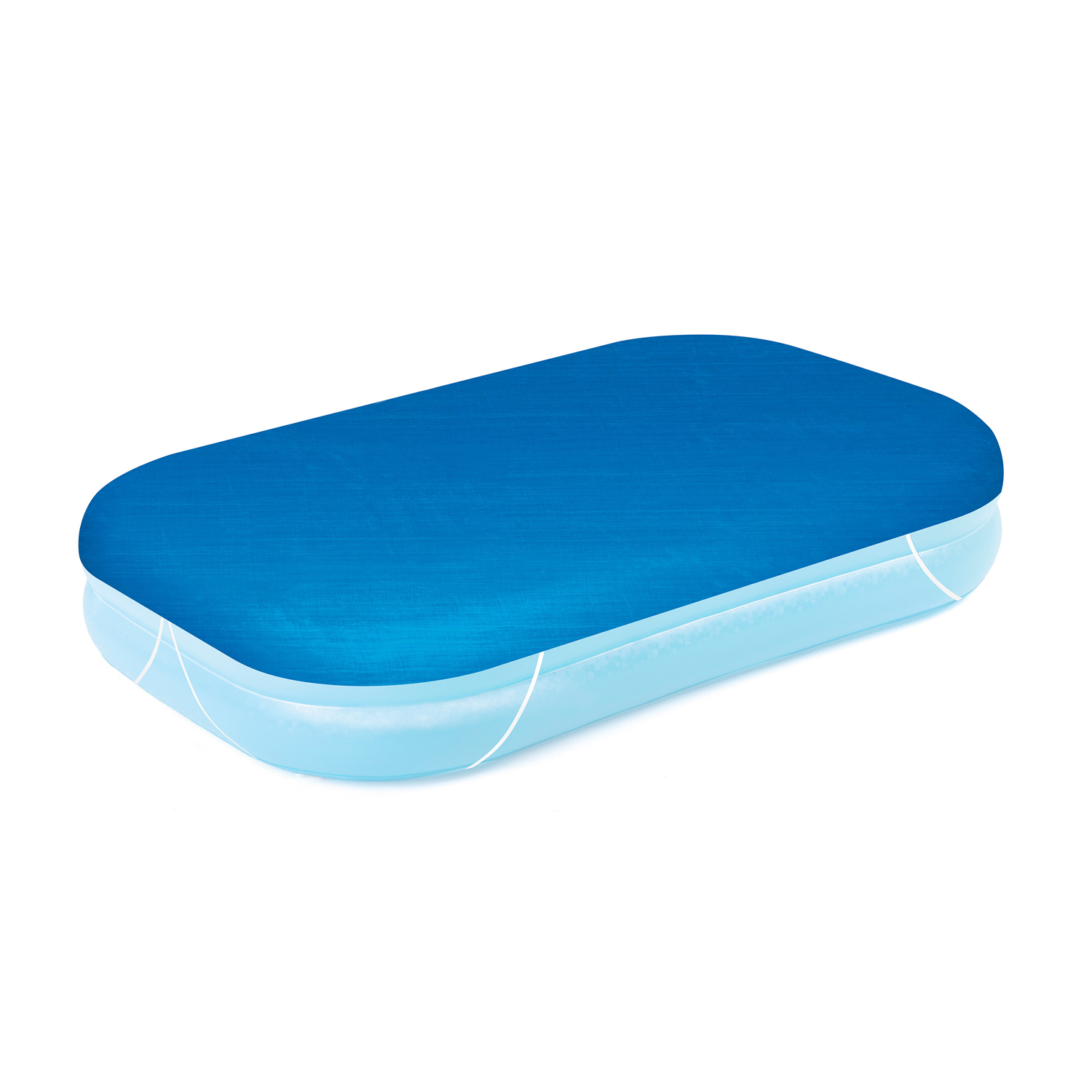 PE-Abdeckplane passend für 262 x 175 cm Family Pools, blau, eckig