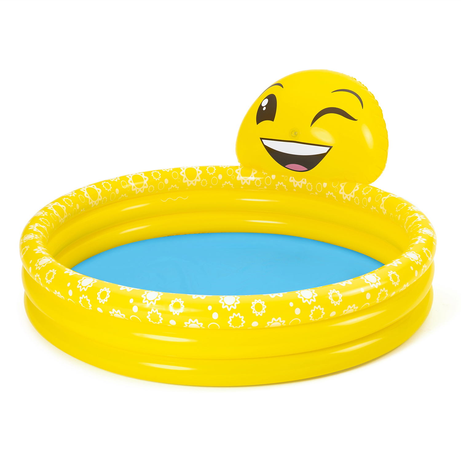 Bestway® 65" x 57" x 27"/1.65m x 1.44m x 69cm Summer Smiles Sprayer Pool