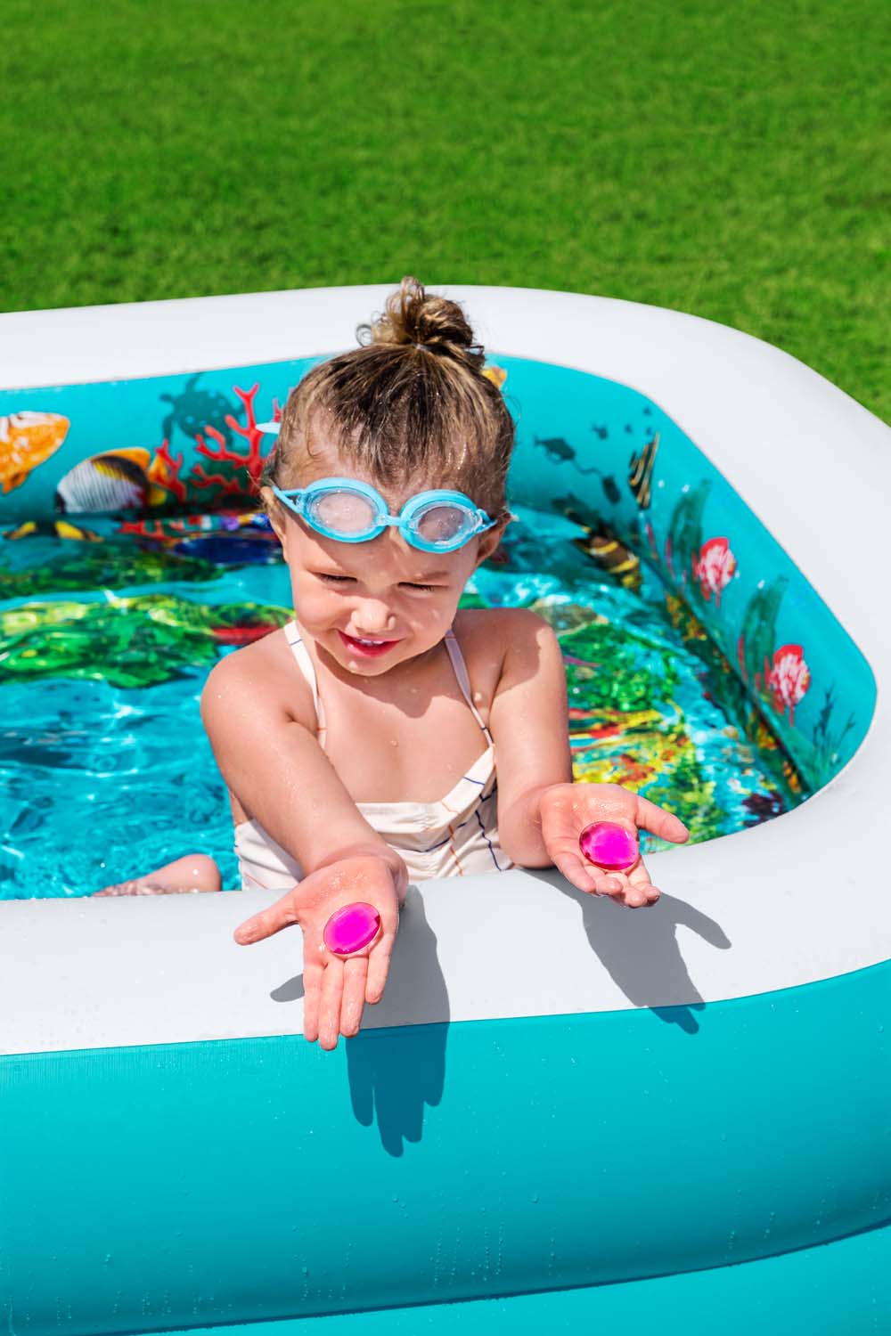 Family Pool 3D Abenteuer 262 x 175 x 51 cm, eckig
