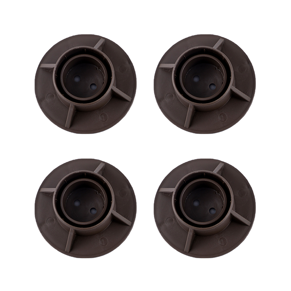 Bestway® Spare Part Leg cap set (brown / 4 pieces) for Power Steel™ Swim Vista Series™pools, oval