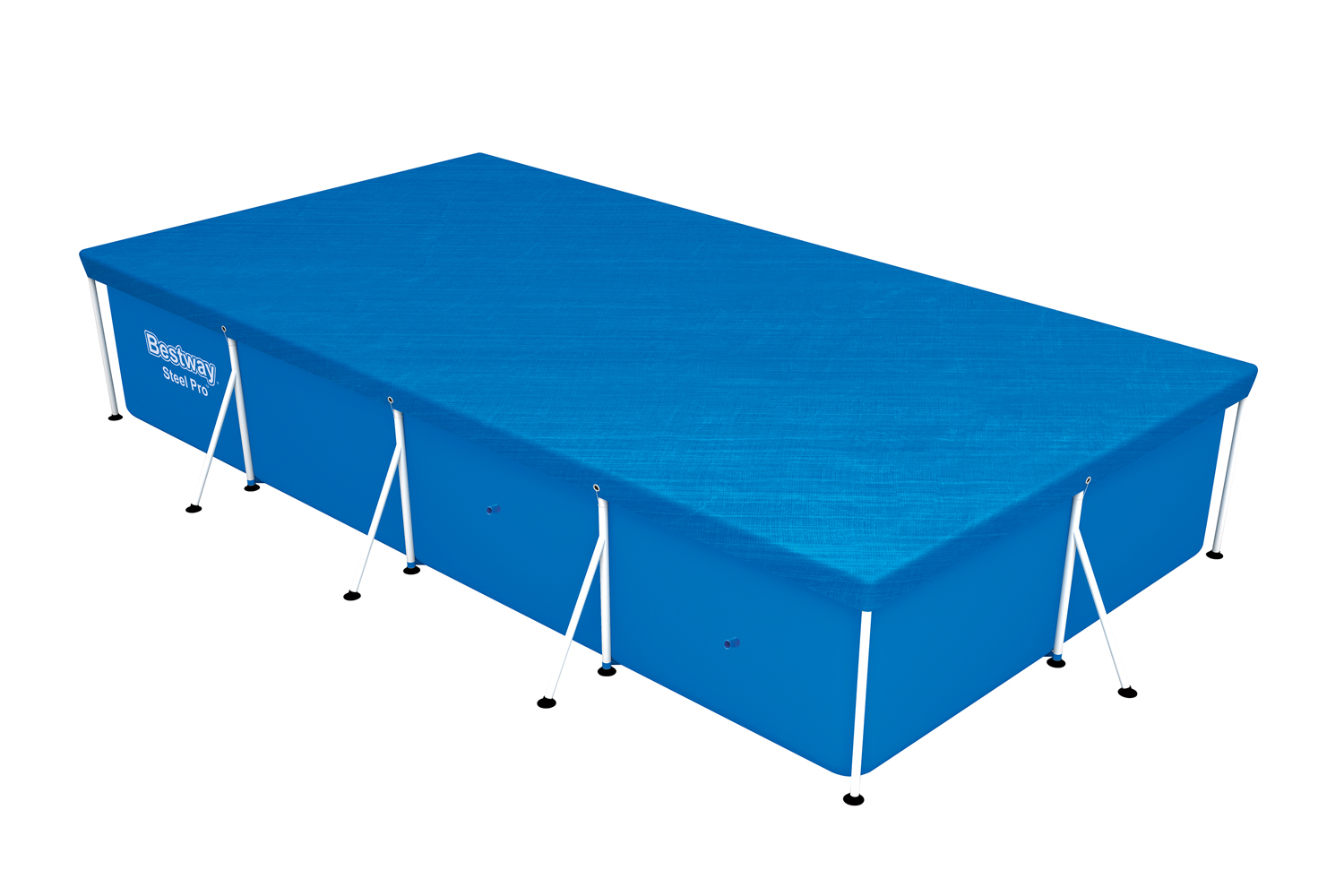 PE-Abdeckplane 410 x 226 cm, blau, eckig