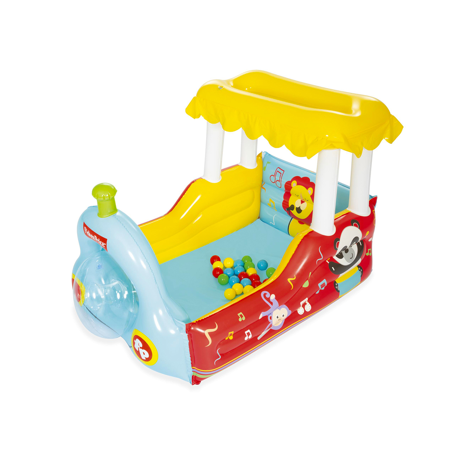 Fisher-Price® 52" x 37" x 35"/1.32m x 94cm x 89cm Train Ball Pit Fisher-Price® 52" x 37" x 35"/1.32m x 94cm x 89cm Train Ball Pit