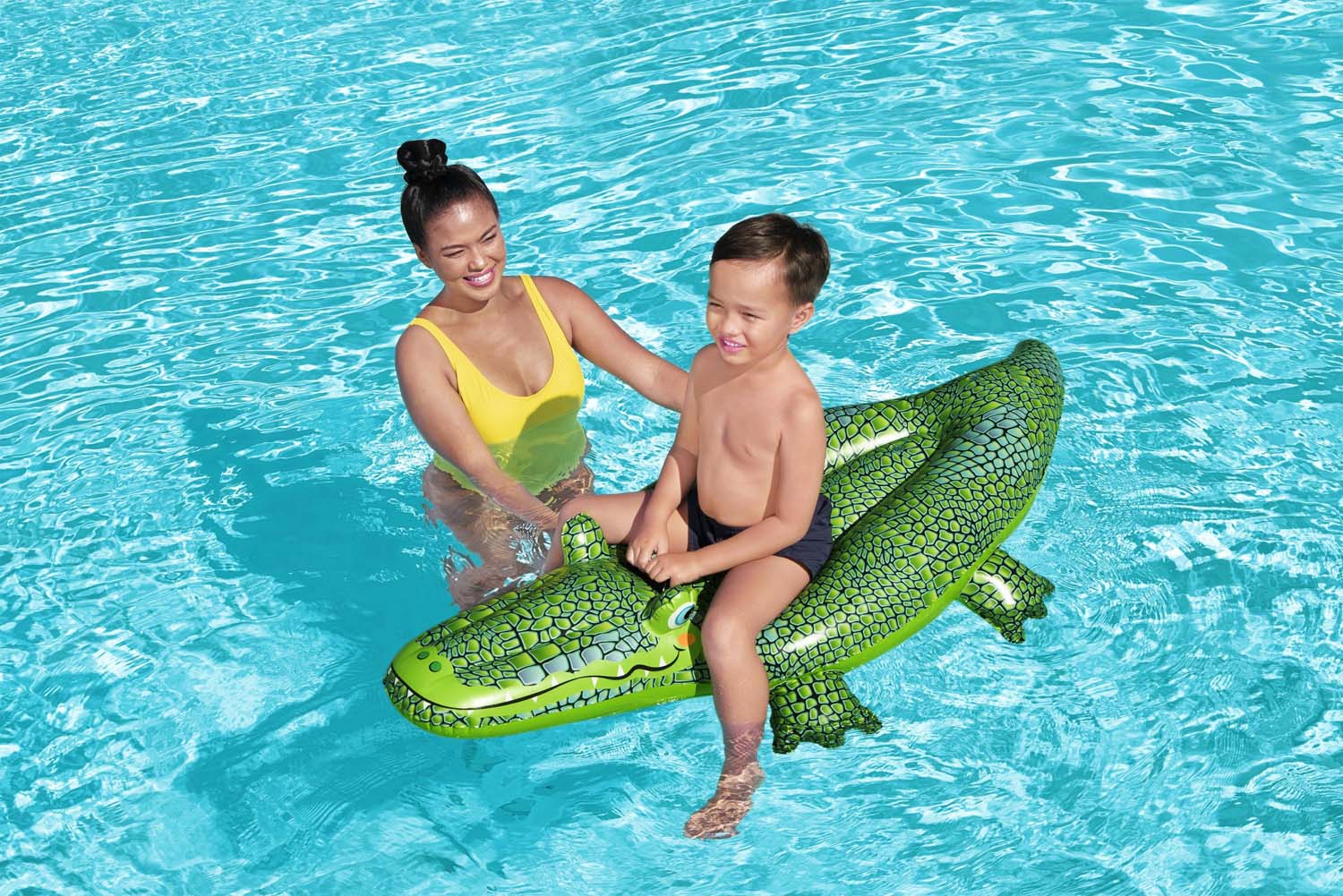 Schwimmtier Buddy Crocodile™ 152 x 71 cm