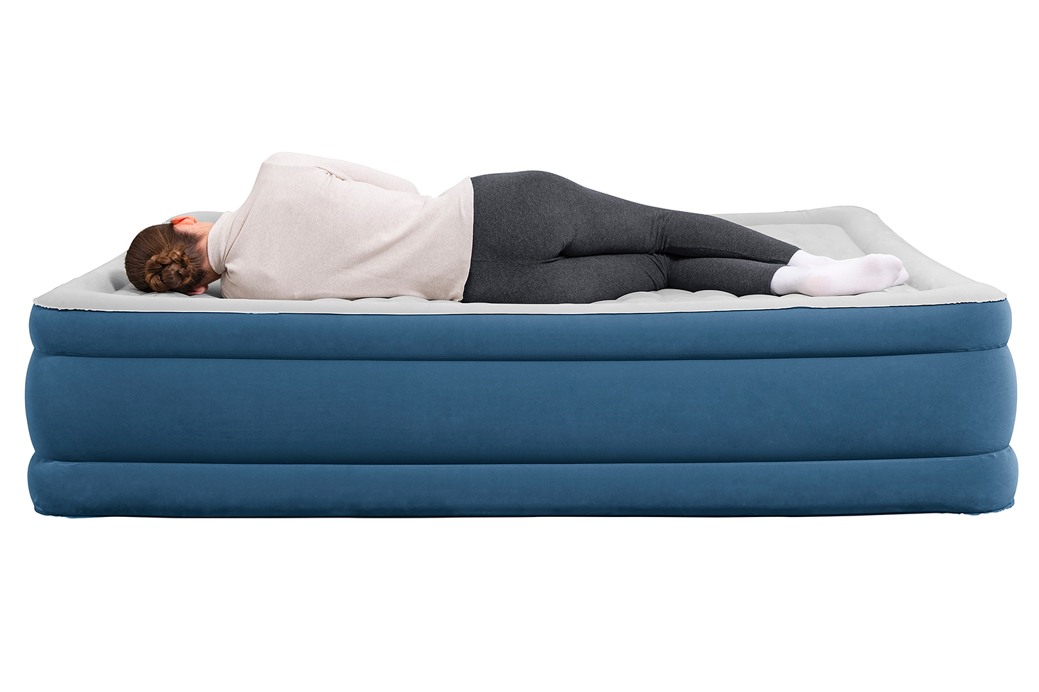AlwayzAire® Doppelluftbett mit integrierter Doppelpumpe 203 x 152 x 46 cm