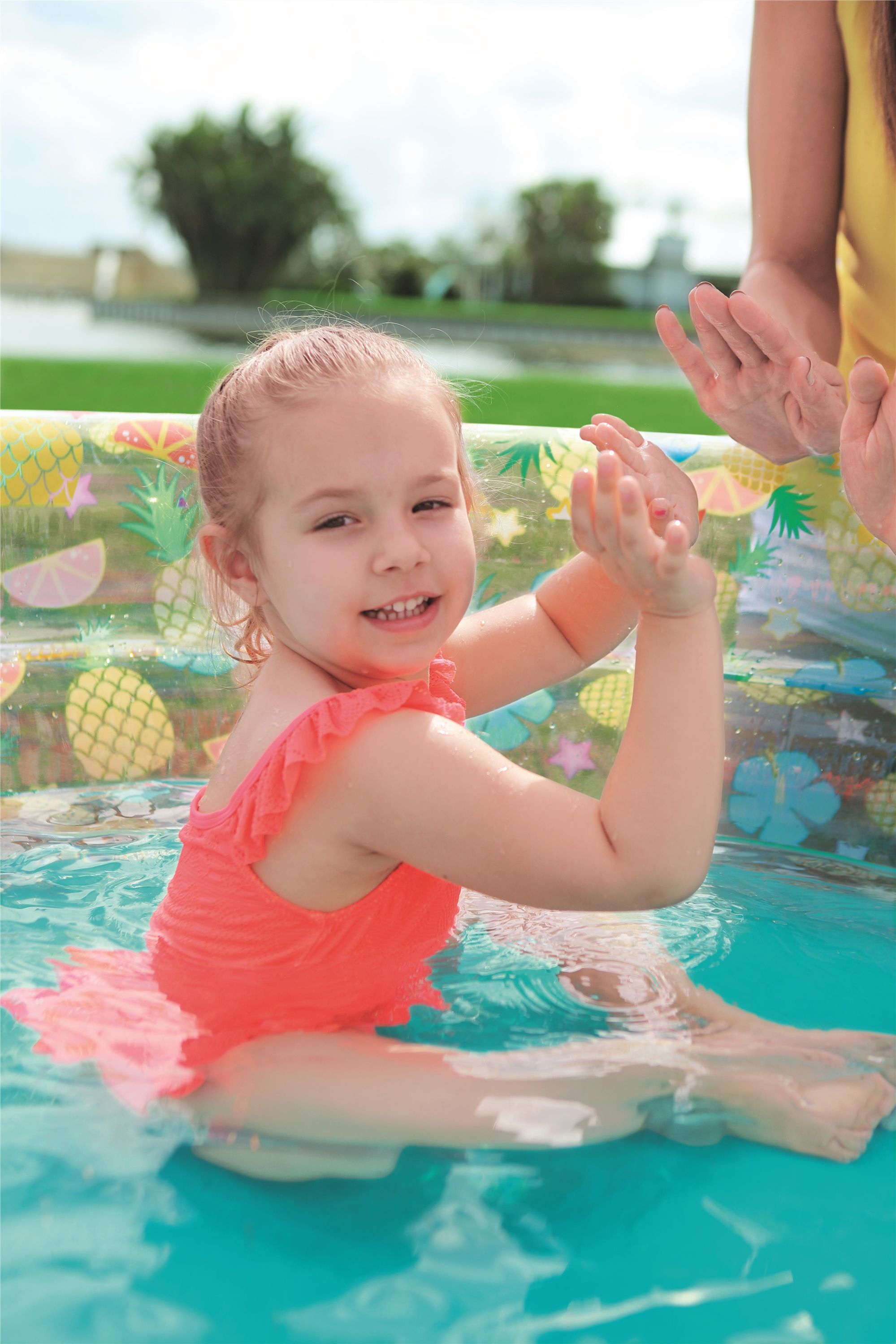 Bestway® ?59" x H21"/?1.50m x H53cm Tropical Play Pool