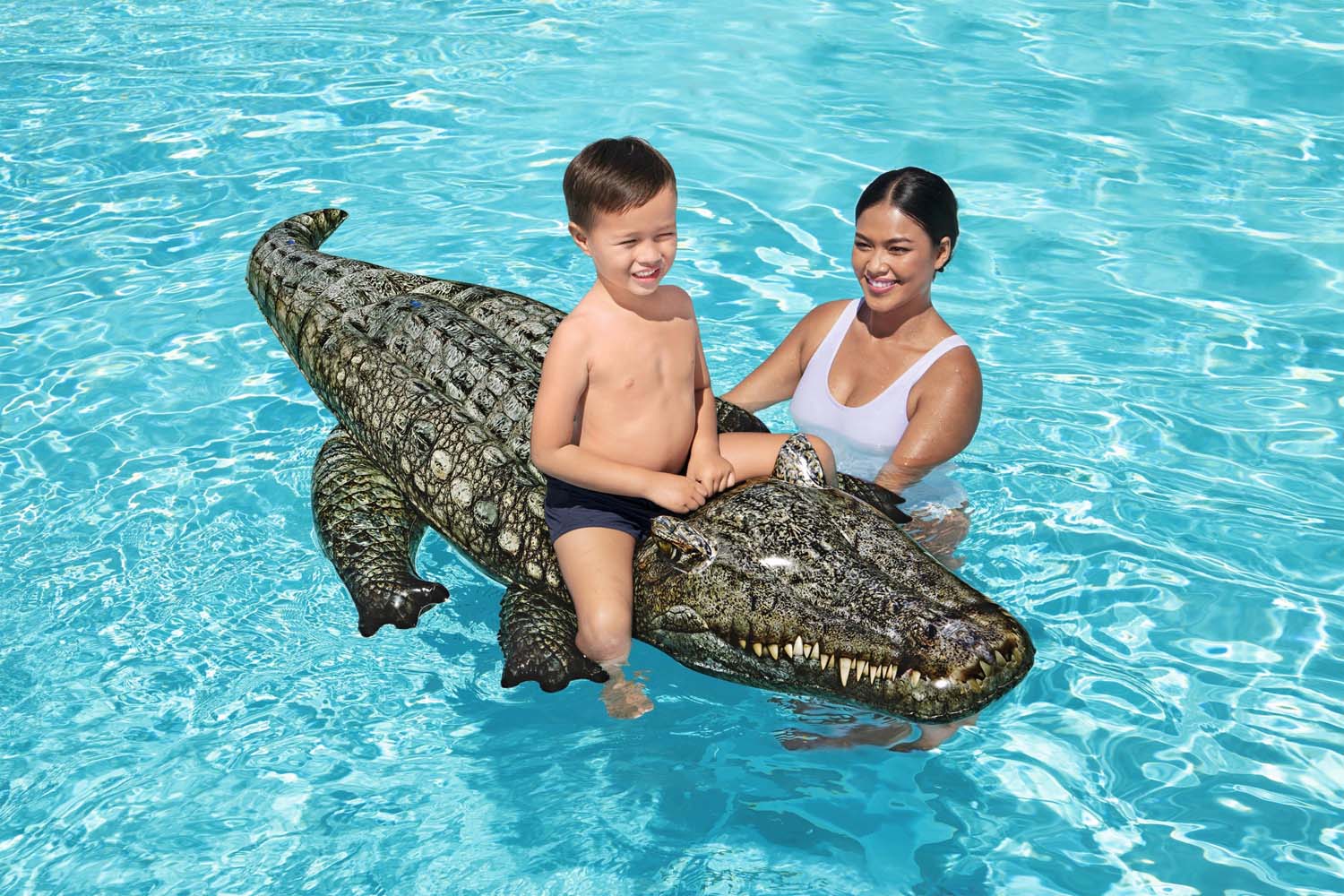 Realistic Reptile™ Schwimmtier 193 x 94 cm
