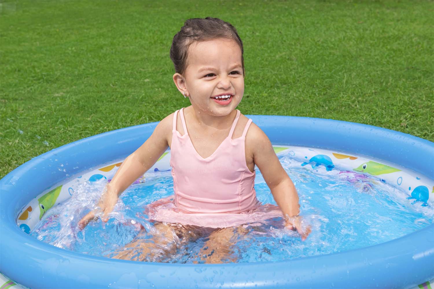 Bestway® ?40" x H10"/?1.02m x H25cm Coral Kids Pool