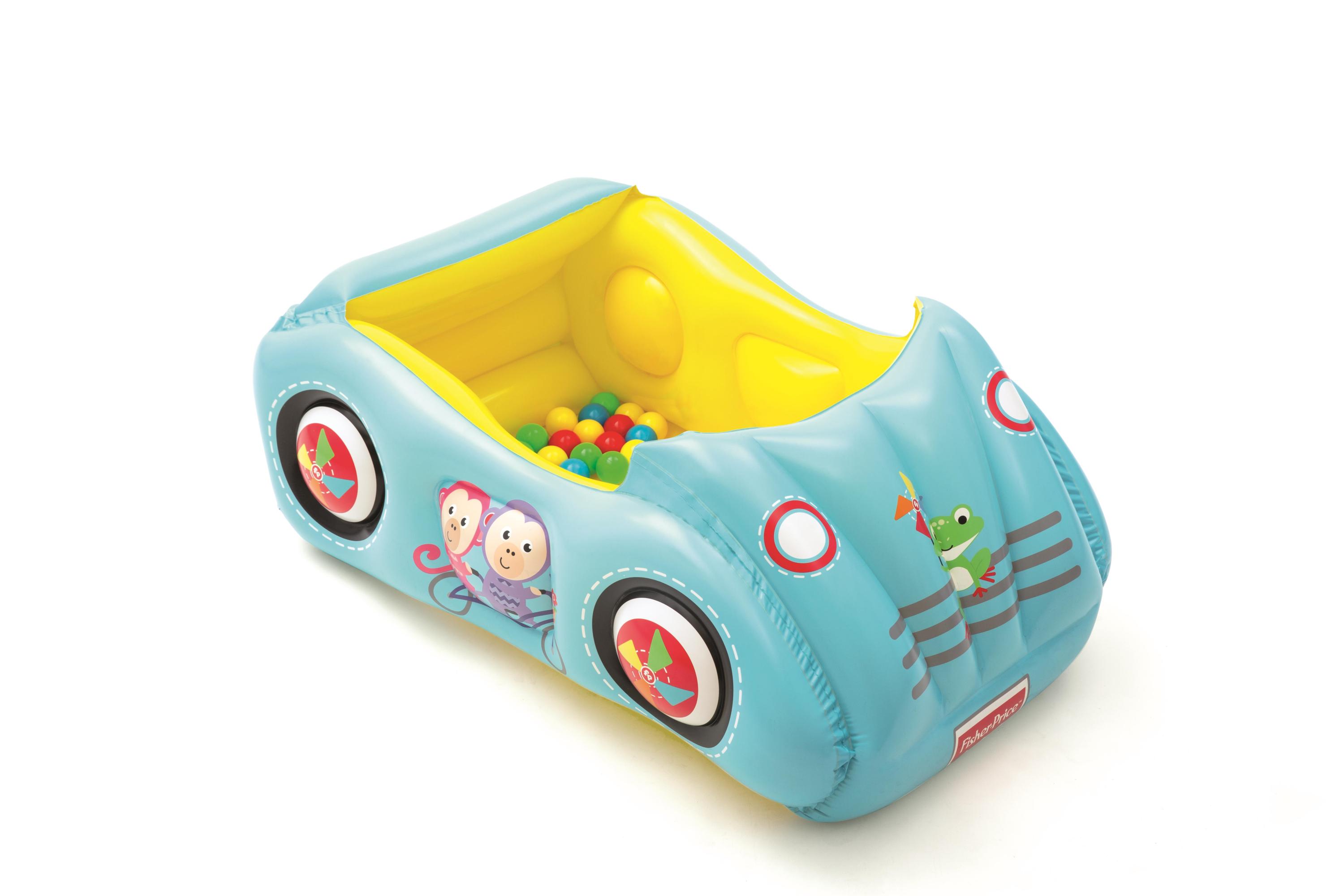 Fisher-Price® 47" x 31" x 20"/1.19m x 79cm x 51cm Race Car Ball Pit