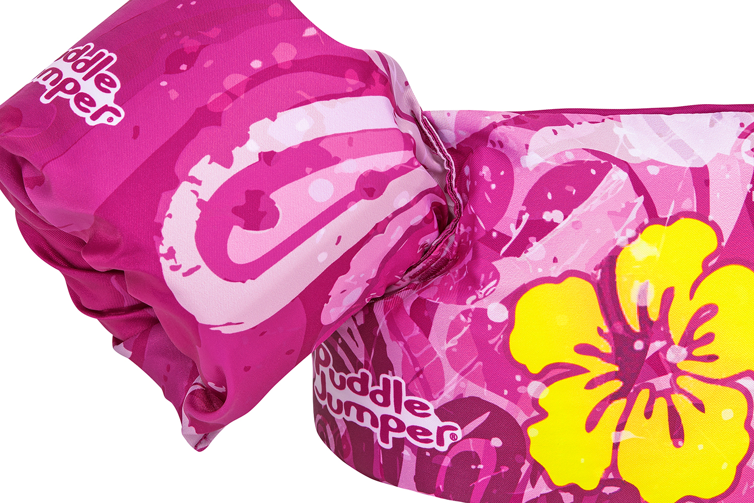 Puddle Jumper® Schwimmflügelweste Blume mit Textilbezug, 2-6 Jahre Puddle Jumper® Schwimmflügelweste Blume mit Textilbezug, 2-6 Jahre