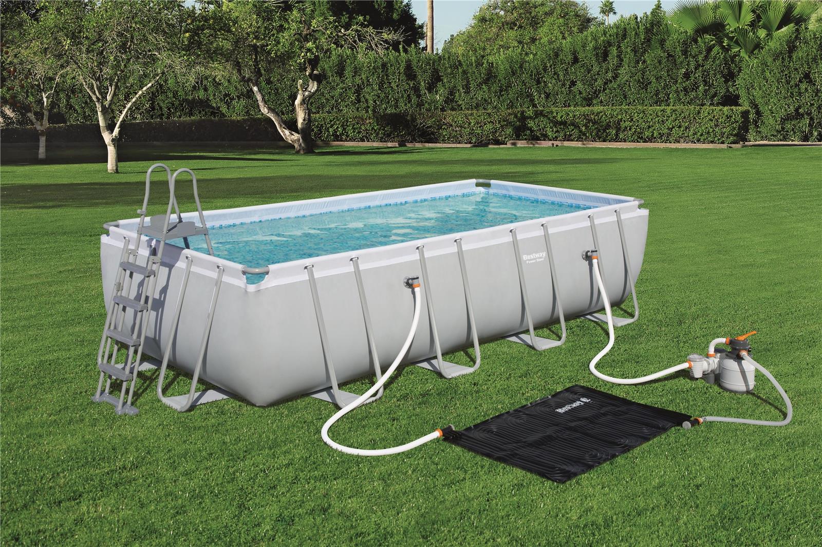 Flowclear™ 43" x 67"/1.10m x 1.71m Clean Sun Powered Pool Pad