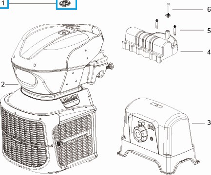 Bestway® Spare Part Remote control (blue) for Swimfinity™ fitness system (58517 / 56518) Bestway® Spare Part Remote control (blue) for Swimfinity™ fitness system (58517 / 56518)