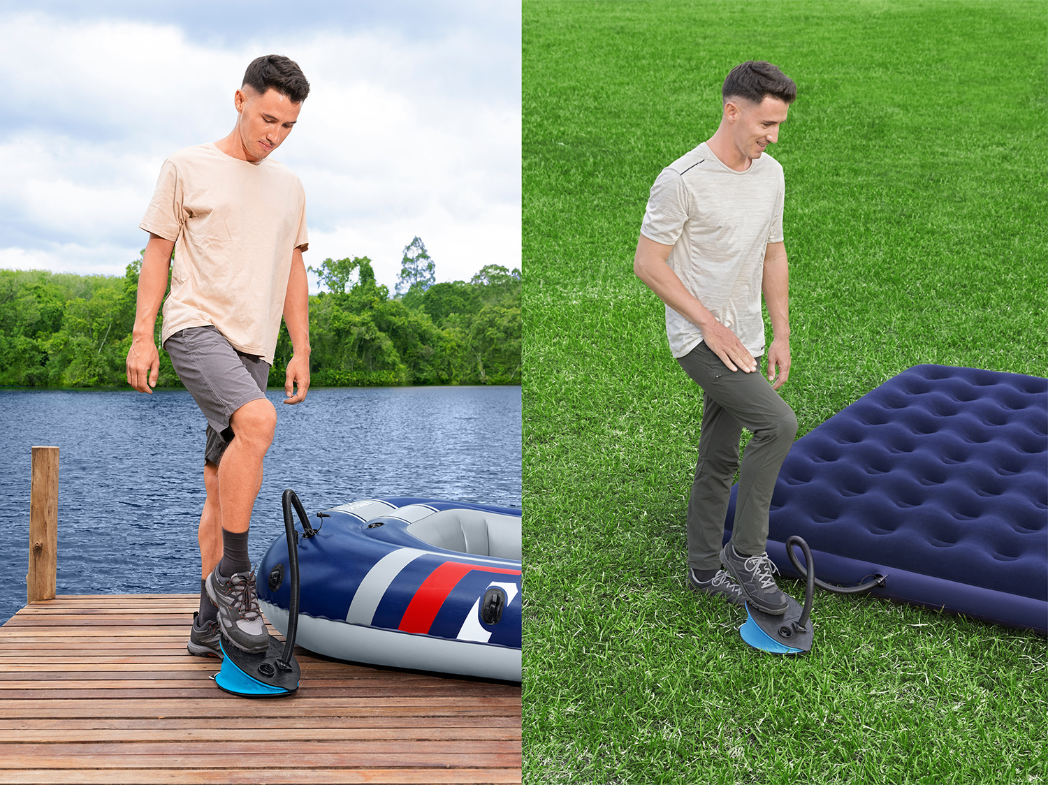 Air Step™ Fußpumpe 1.400 ml
