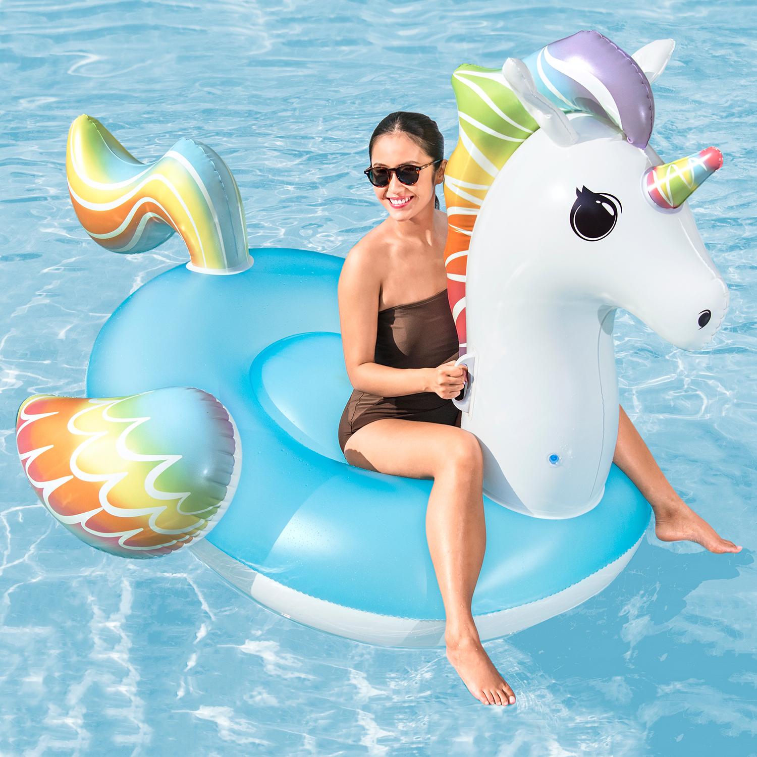 Schwimmtier Einhorn 224 x 164 cm