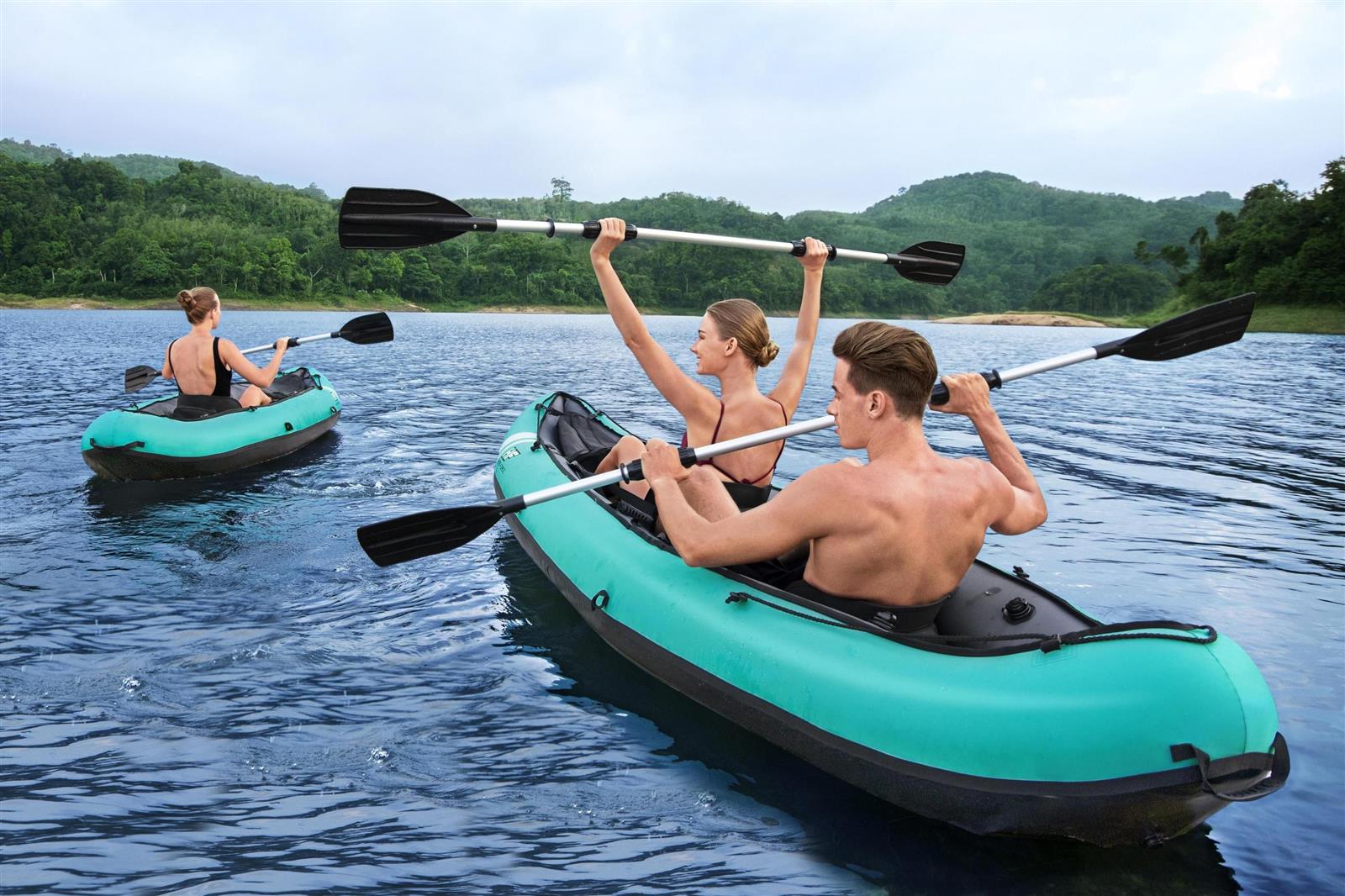 Hydro-Force™ Kajak-Set für 2 Personen Ventura X2 330 x 86 x 48 cm