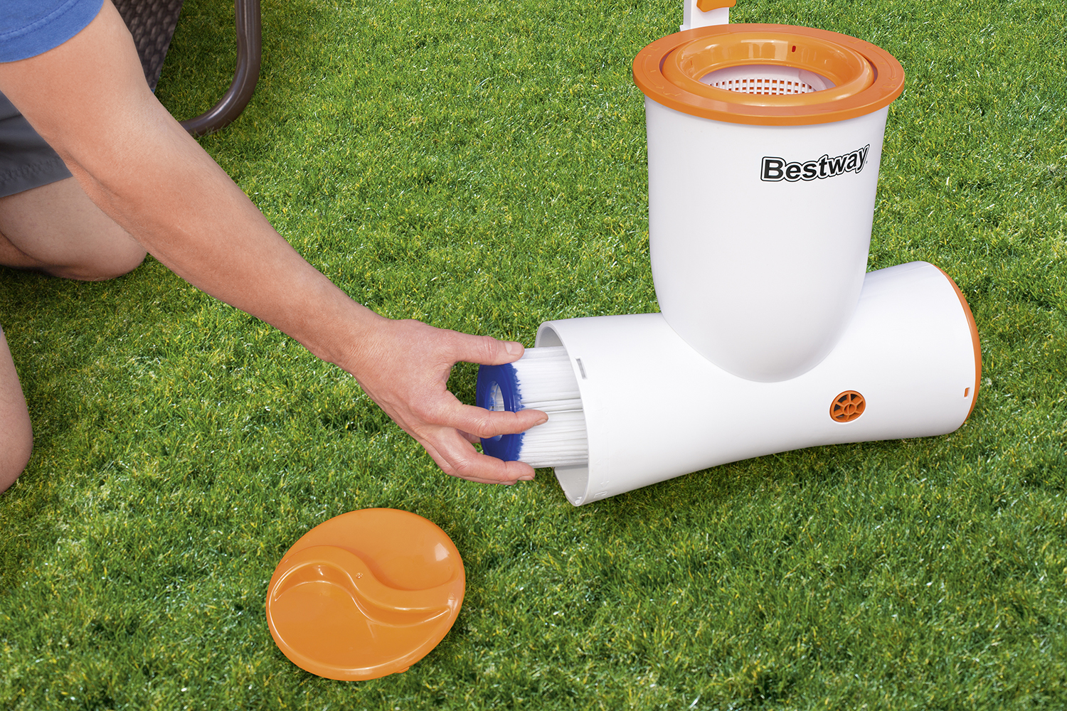 Flowclear™ Filterkartusche Gr. III, 10,6 x 20,3 cm Flowclear™ Filterkartusche Gr. III, 10,6 x 20,3 cm