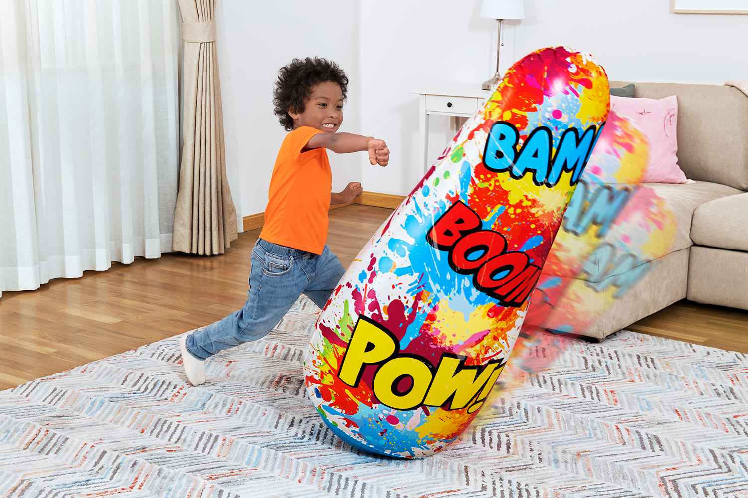 Bob Bag™ Schlagsack Comic Blast™ 48 x 46 x 119 cm