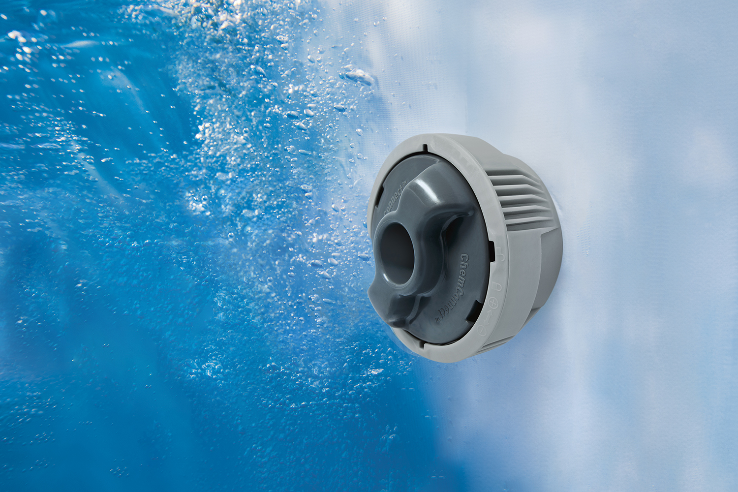 LAY-Z-SPA® Energiespar-Whirlpool Hawaii AirJet™ mit App-Steuerung, für 6 Personen, 180 x 180 x 71 cm, Kobaltblau