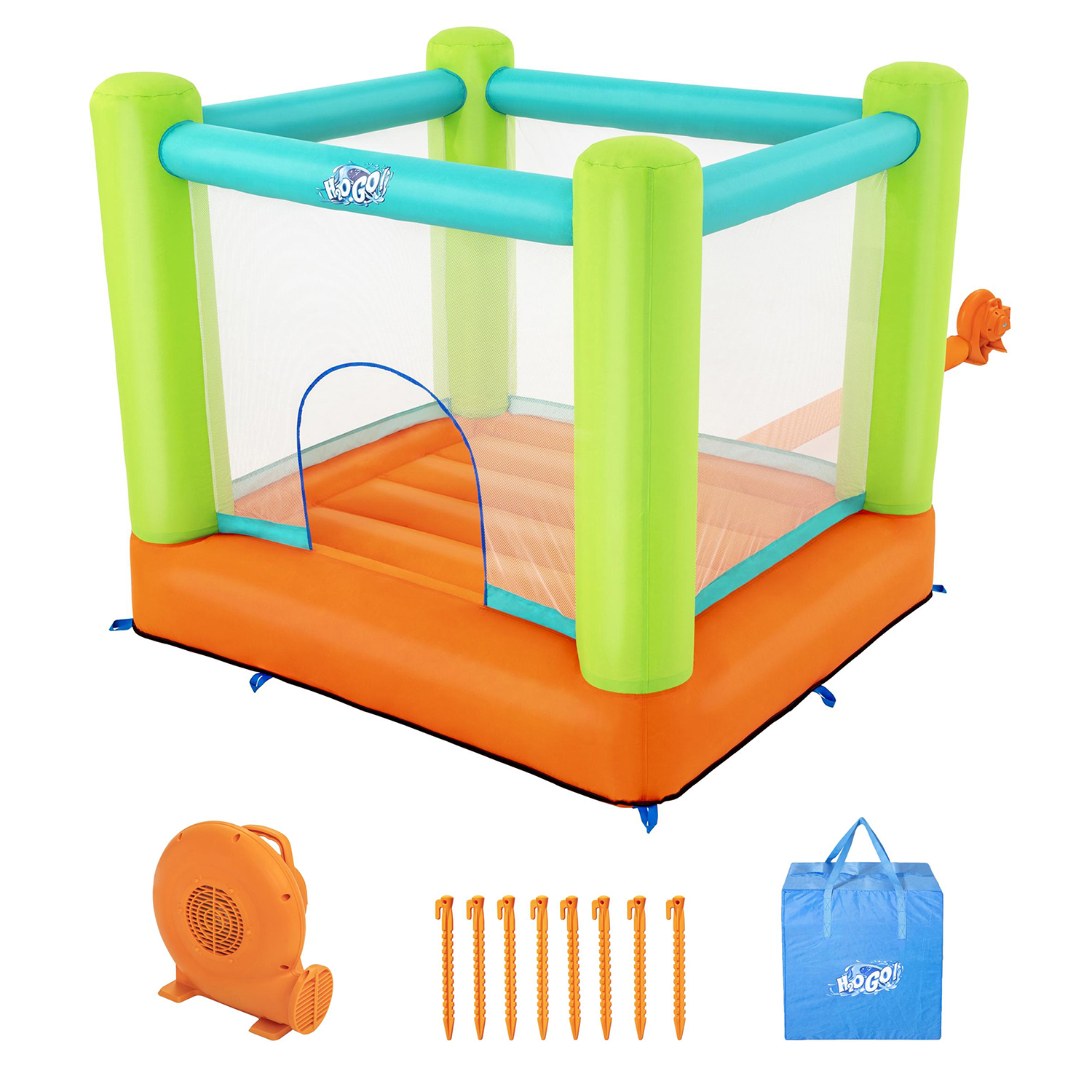 H2OGO!® Hüpfburg Jump and Soar™ mit Dauergebläse 194 x 175 x 170 cm