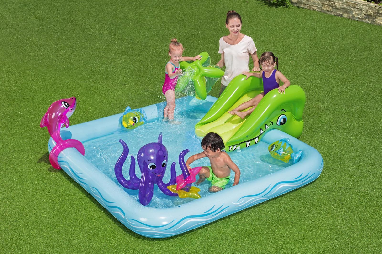 Wasserspielcenter Aquarium 239 x 206 x 86 cm