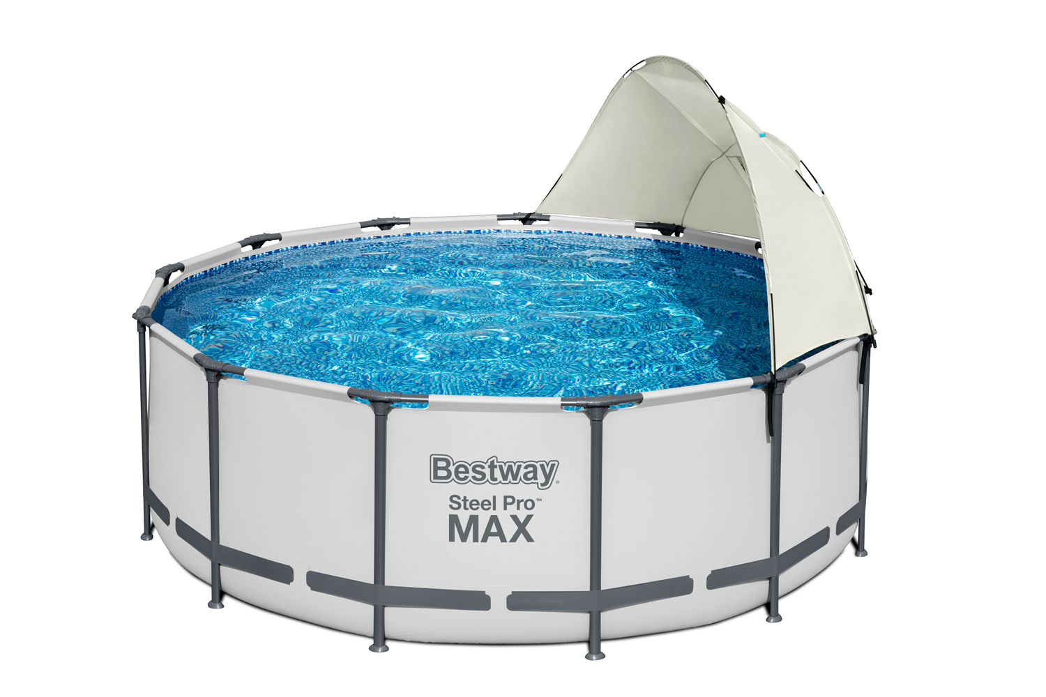 Sonnenschutzdach für runde Pools