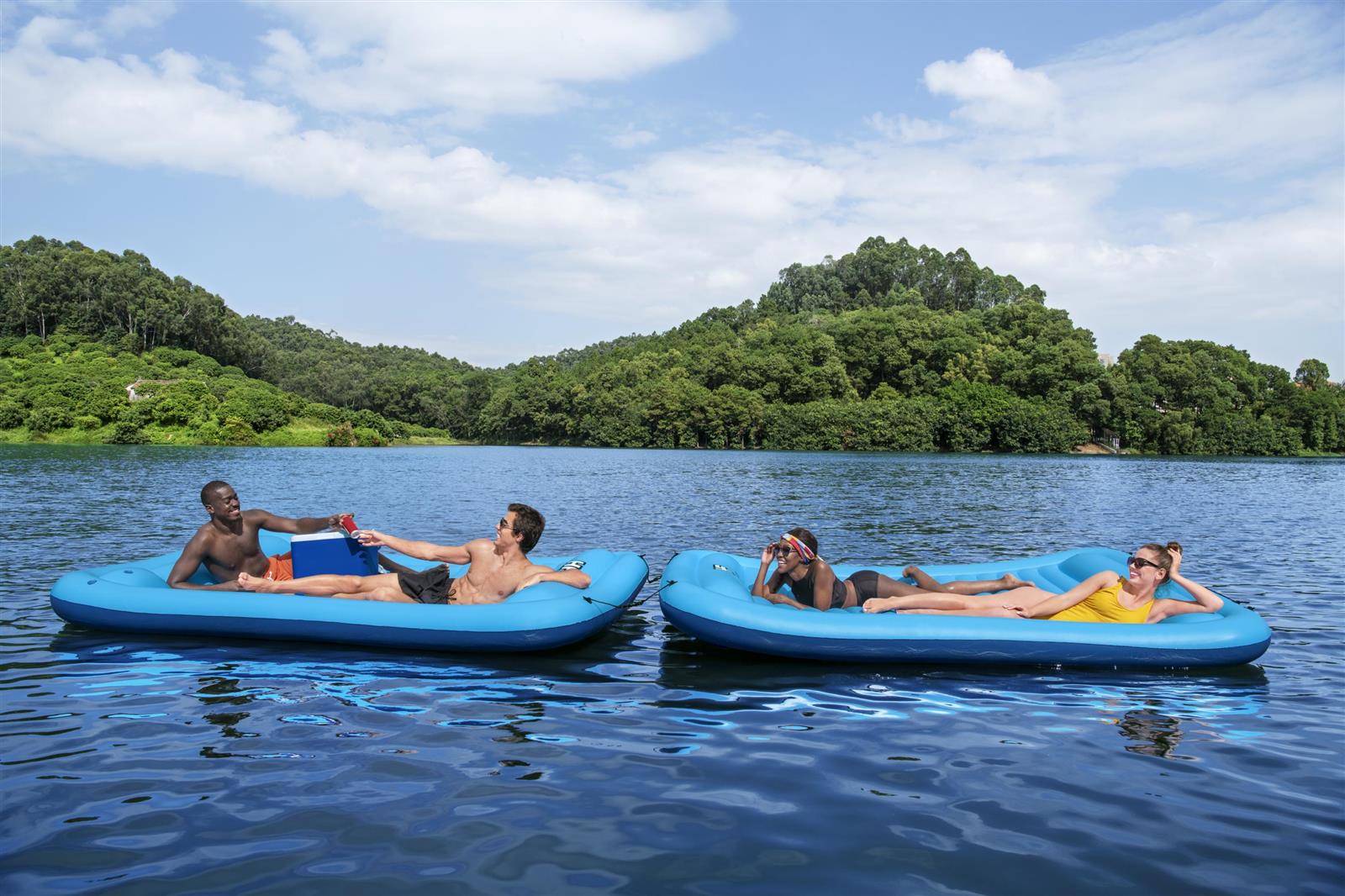 Hydro-Force™  Schwimmende Plattform Sun Soaker™ 290 x 191 cm