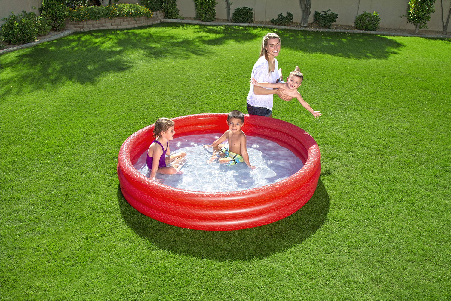 Planschbecken Splash 'N Smile™ Ø 183 x 33 cm, sortiert