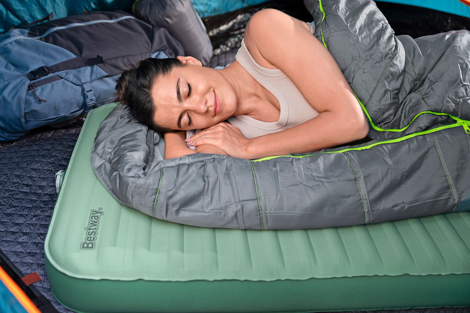 Selbstaufblasende Single-XL-Isomatte ComforTrek™ 198 x 63,5 x 10,8 cm