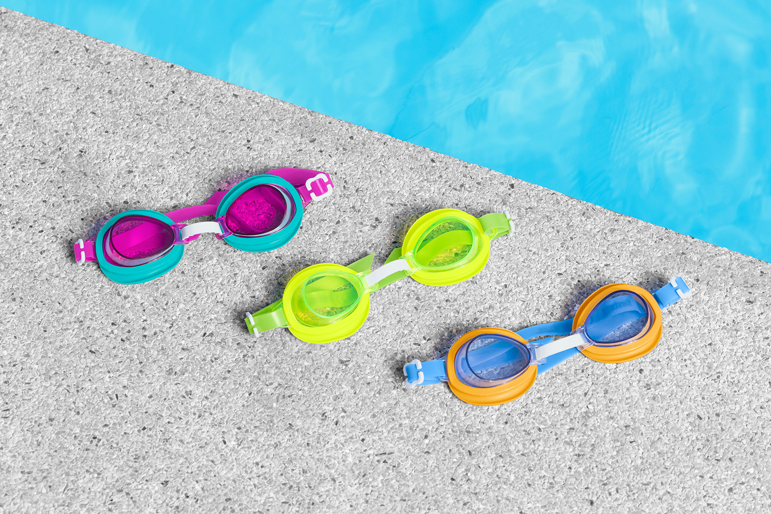 Aqua Burst Essential™ Schwimmbrille ab 3 Jahren, sortiert