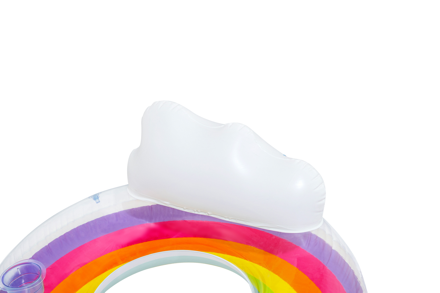 Rainbow Dreams™ Schwimmring mit Kopfstütze Ø 107 cm