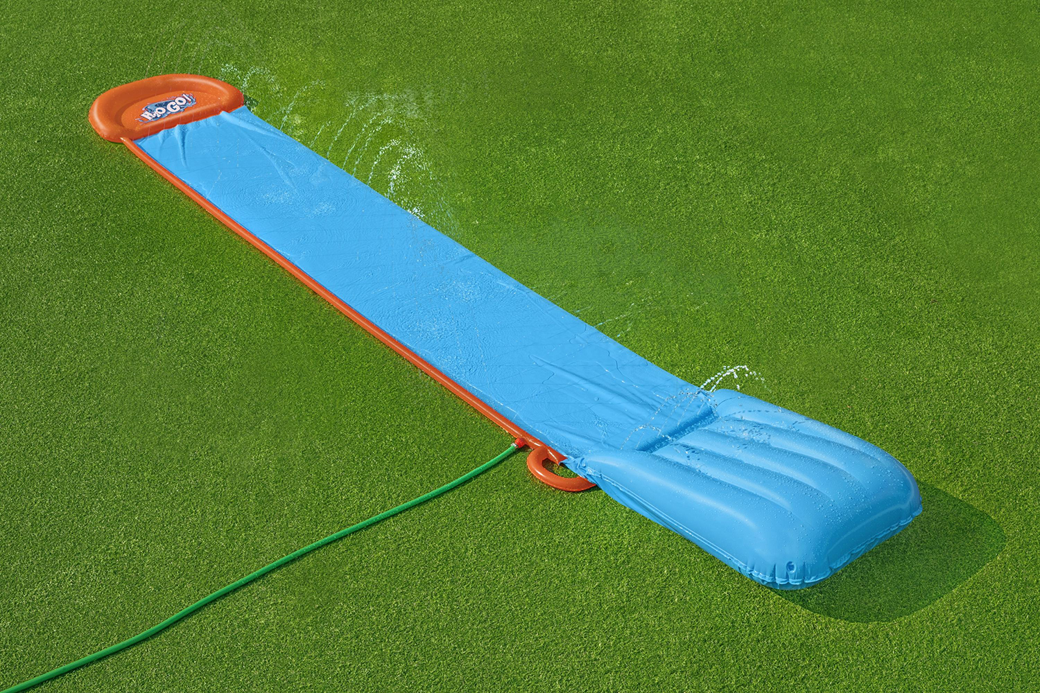 H2OGO!® 1-Person-Wasserrutsche Tsunami Splash Ramp™ 488 x 84 x 30 cm H2OGO!® 1-Person-Wasserrutsche Tsunami Splash Ramp™ 488 x 84 x 30 cm