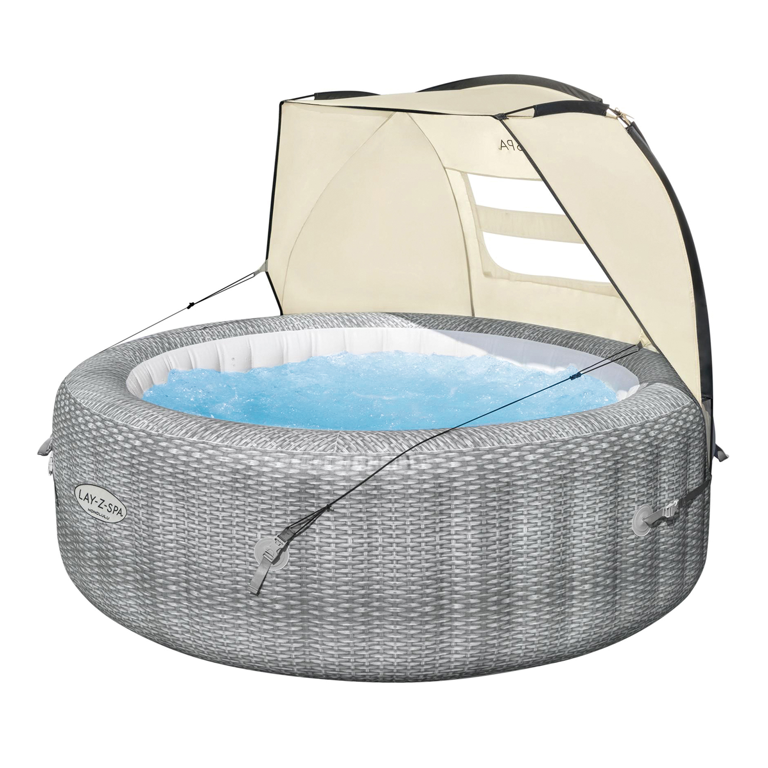 LAY-Z-SPA® Xtras Sonnenschutzdach 183 x 94 x109 cm