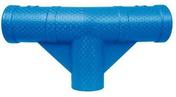 Bestway® Spare Part T-connector (blue/frameLink System™) for Steel Pro™ pools Ø 366 x 76/84cm, round