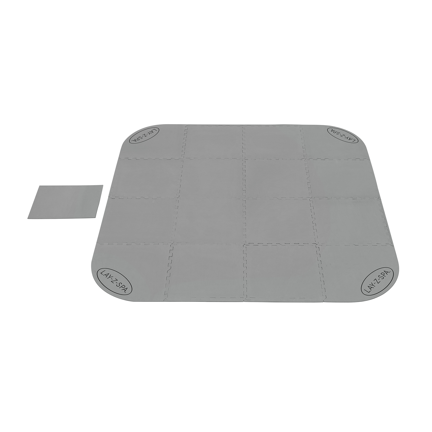 LAY-Z-SPA® Xtras Bodenschutzfliesen-Set 196 x 196 cm