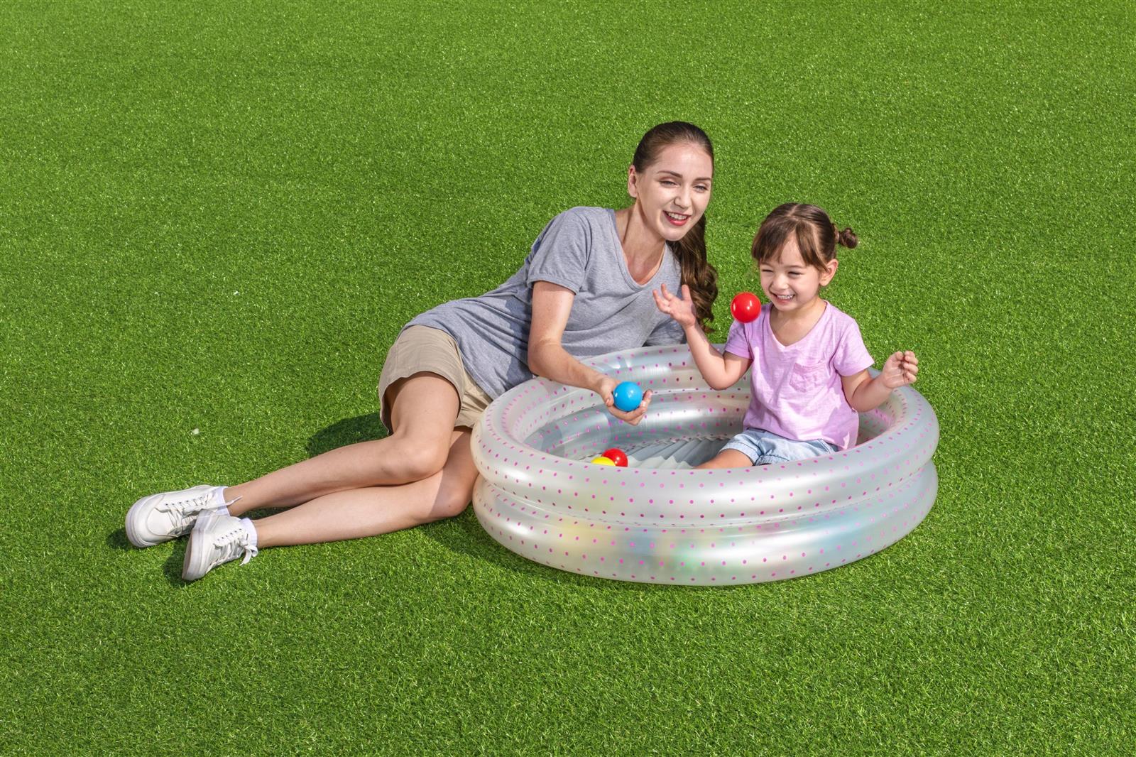 Up, In & Over™ ?36" x H8"/?91cm x H20cm 2-Ring Ball Pit Play Pool