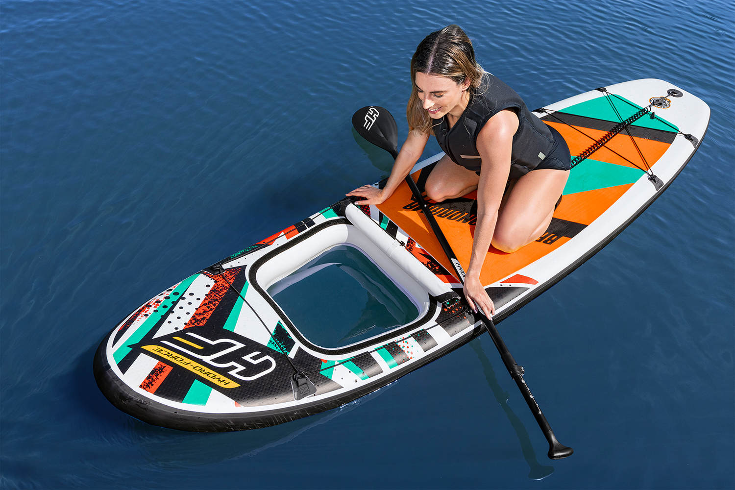 Hydro-Force™ SUP Allround Board Set Breeze Panorama™ 305 x 84 x 12 cm Hydro-Force™ SUP Allround Board Set Breeze Panorama™ 305 x 84 x 12 cm